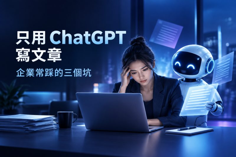 比較 AI 內容工具時需要確認的條件